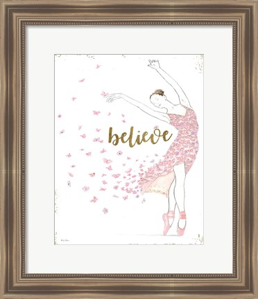 Framed Dream Dancer I Print