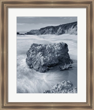 Framed California Coast Crop Print