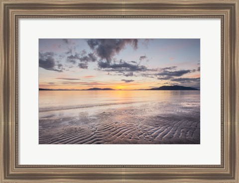 Framed Samish Bay Sunset II Print