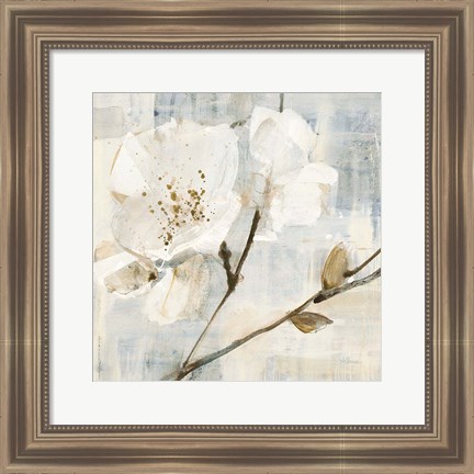 Framed Elegance I Greige Print