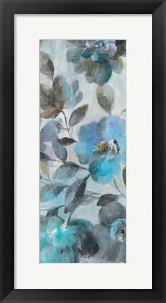 Framed Twilight Flowers III Print