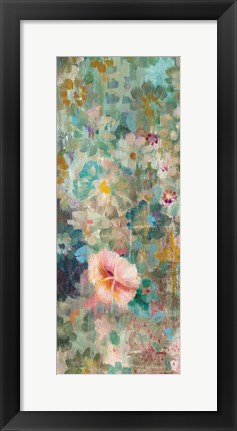 Framed Flower Shower II Print