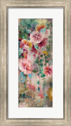 Framed Flower Shower III Print