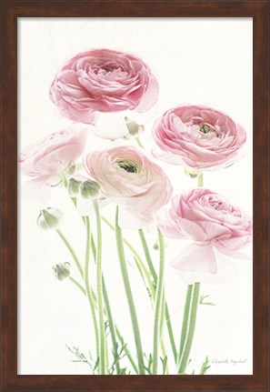 Framed Light and Bright Floral V Print