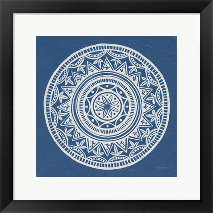 Framed Circle Designs IV Print