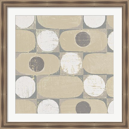 Framed 16 Blocks Square X Archroma Print