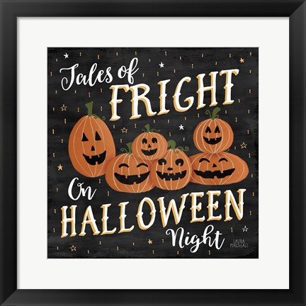 Framed Haunted Halloween VII Print