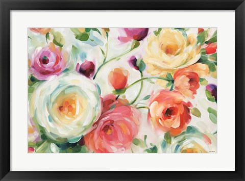 Framed Florabundance I Print