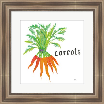 Framed Kitchen Garden IV Print