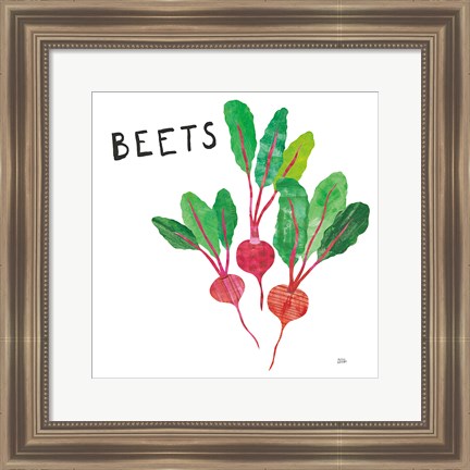 Framed Kitchen Garden V Print