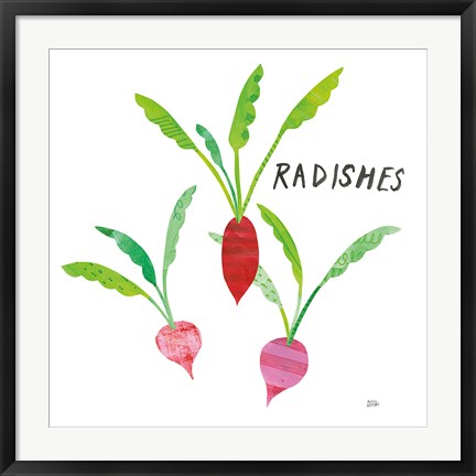 Framed Kitchen Garden VI Print