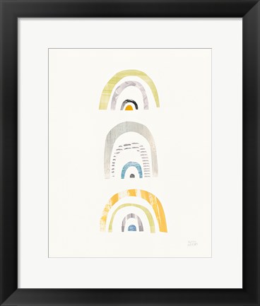 Framed Mod Neutrals III Print