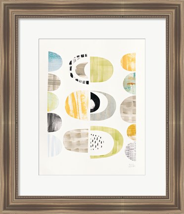 Framed Mod Neutrals II Print