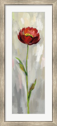 Framed Single Stem Flower II Print