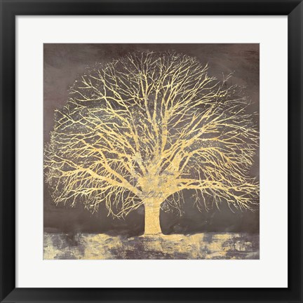 Framed Golden Oak Print