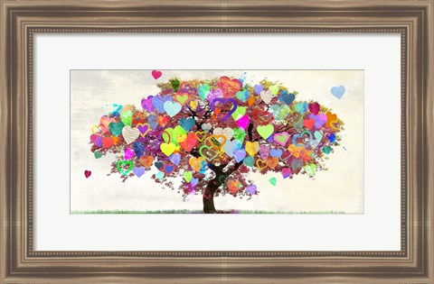 Framed Tree of Love Print