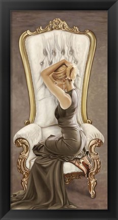 Framed Beautiful Queen II Print