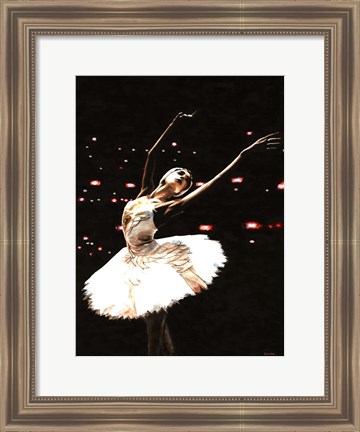 Framed Prima Ballerina Print