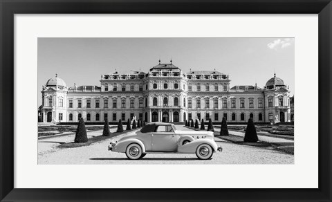 Framed At Belvedere Palace, Vienna Print