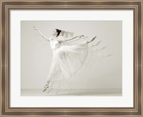 Framed Leaping Beauty Print