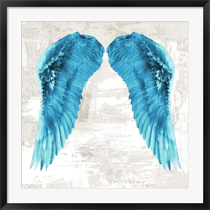 Framed Angel Wings II Print