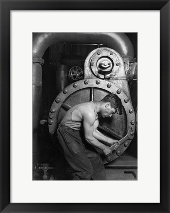 Framed Powerhouse Mechanic Print