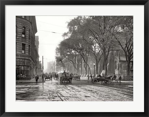 Framed 1916 - St Catherine Street Print