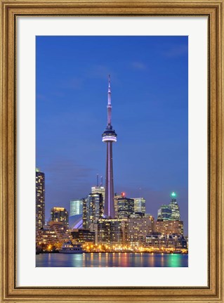 Framed CN Tower Print