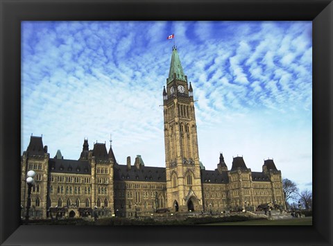 Framed Peace Tower Print