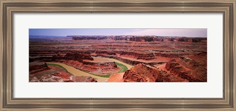 Framed Rock Formations on a Landscape, Canyonlands National Park, Colorado River, Utah Print