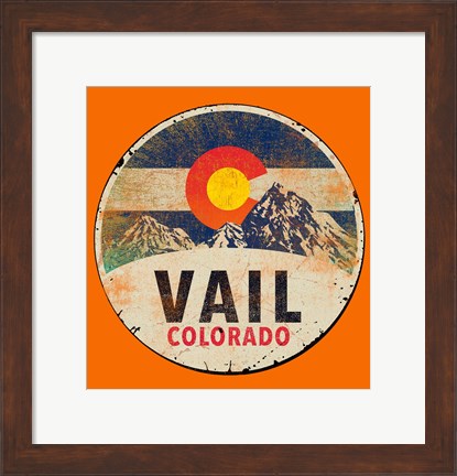 Framed Vail Print