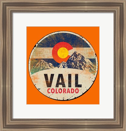 Framed Vail Print