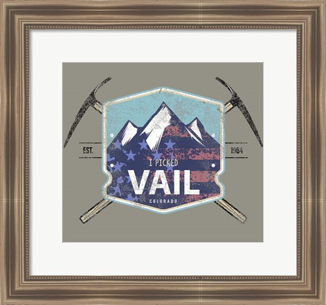 Framed Vail II Print