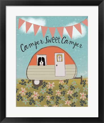 Framed Sweet Camper Print