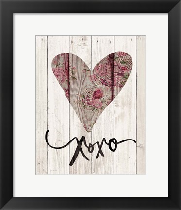 Framed XOXO Print