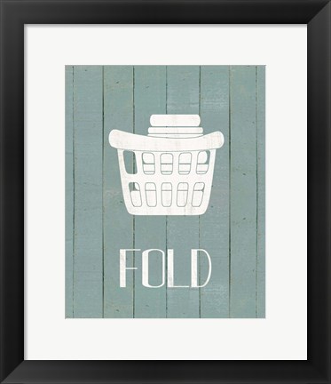 Framed Wash House Fold Print