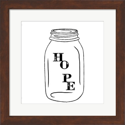 Framed Hope Print