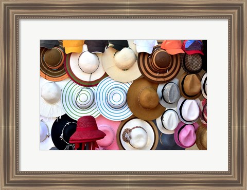 Framed Hats Hats Hats Print