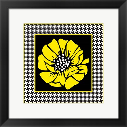 Framed Bold Yellow Flower XI Print