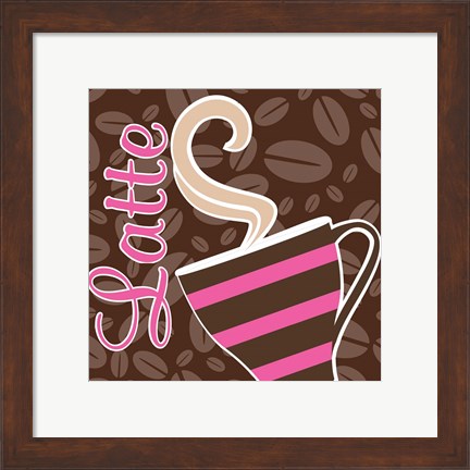 Framed Cafe Au Lait Cocoa Punch IX Print