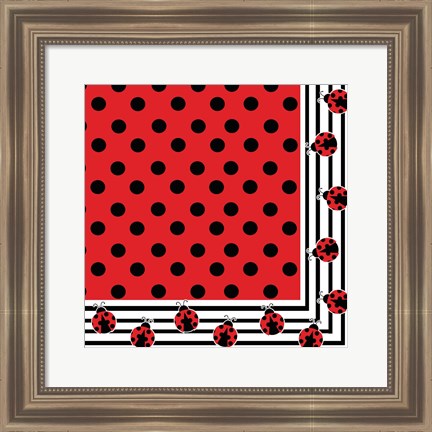 Framed Ladybug III Print