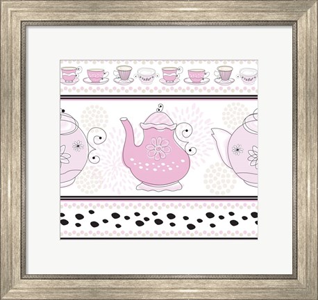 Framed Tea Time XI Print