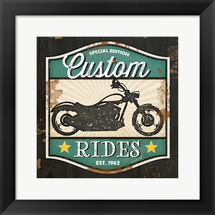 Framed Custom Rides Print