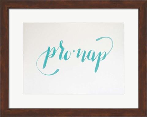 Framed Pro-Nap Print