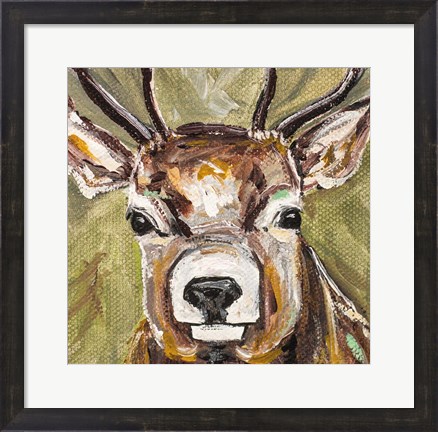 Framed Deer Print