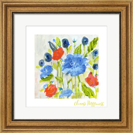 Framed Choose Happiness Print