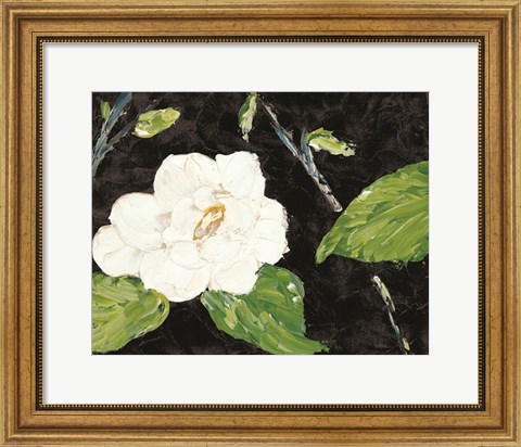 Framed Magnolia Branch Print