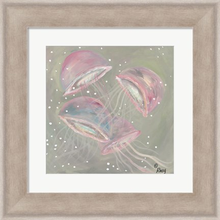 Framed Jellyfish Print