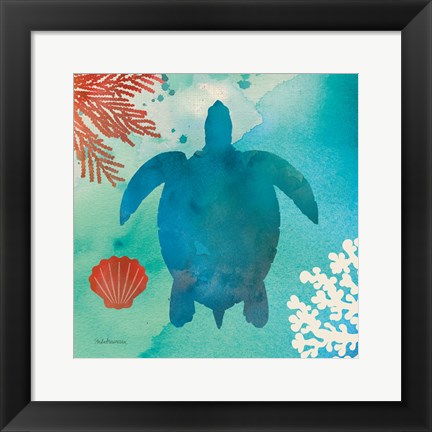 Framed Under the Sea II Print