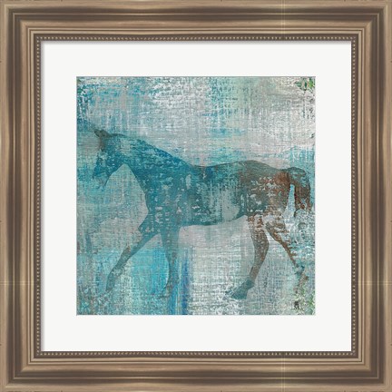 Framed Cheval I Print